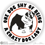 Bulldog Decal