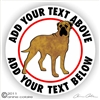 Bullmastiff Decal