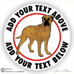 Bullmastiff Decal