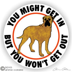 Bullmastiff Decal