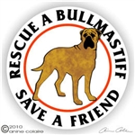 Bullmastiff Decal