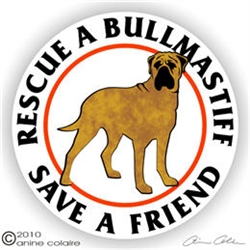 Bullmastiff Decal