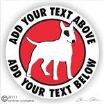 Bull Terrier Decal