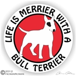 Bull Terrier Decal