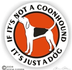 Coonhound Decal