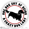 Longhaired Dachshund Decal