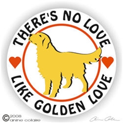 Golden Retriever Decal