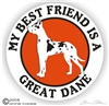 Great Dane Decal