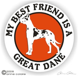 Great Dane Decal