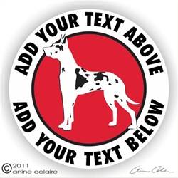 Great Dane Decal