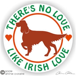 Irish Setter Decal