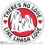 Lhasa Apso Decal