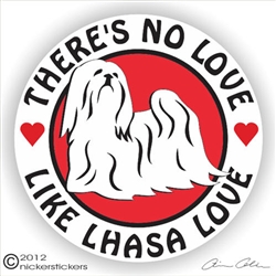 Lhasa Apso Decal