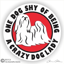 Lhasa Apso Decal