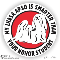 Lhasa Apso Decal