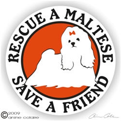 Maltese Decal