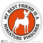 Miniature Pinscher Decal