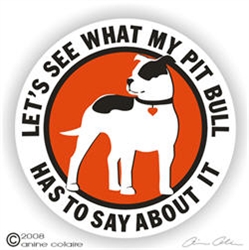 Pit Bull Decal