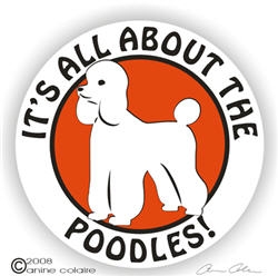 Poodle Decal