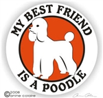 Poodle Decal