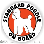 Poodle Decal