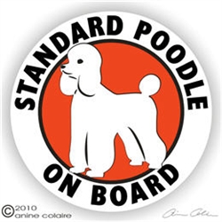 Poodle Decal