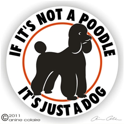 Poodle Decal