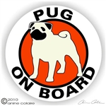 Pug Decal