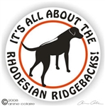 Rhodesian Ridgeback Decal