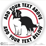 Saint Bernard Decal