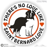 Saint Bernard Decal