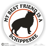 Schipperke Decal