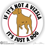 Vizsla Dog Car Truck RV Vinyl Decal Sticker Static Cling