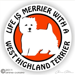 Westie Decal