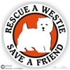 Westie Decal