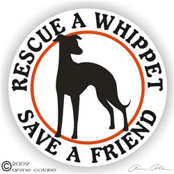 Whippet Decal