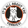 Yorkie Decal