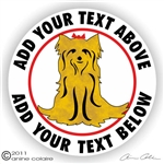 Yorkie Decal