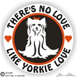 Yorkie Decal