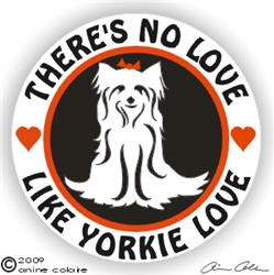 Yorkie Decal