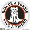 Yorkie Decal