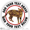 Bengal Cat Decal