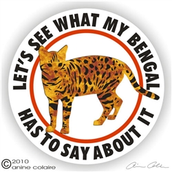 Bengal Cat Decal