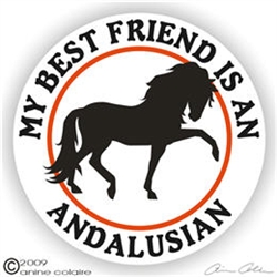 Andalusian Horse Decal