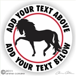 Andalusian Horse Decal