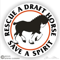 Clydesdale Vinyl Decal