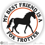 Fox Trotter Decal