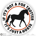 Fox Trotter Decal