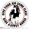 Gypsy Horse Trailer Decal