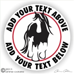 Gypsy Horse Trailer Decal